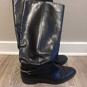 Elegant Black Over the Knee Boots